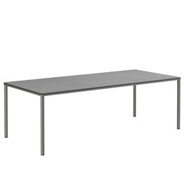 Portland Table Graphite 220 x 100 with HPL top Shade
