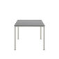 Portland Table Stainless Steel 140 x 90, with HPL top Stone