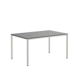 Portland Table Stainless Steel 140 x 90 with HPL top Shade
