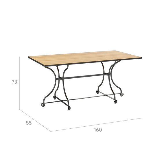 Fontenay Rectangular Table 160 x 85, Teak