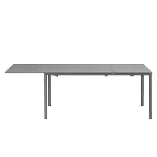 Portland Extending Table Graphite 165-225 x 90, with HPL top Shade