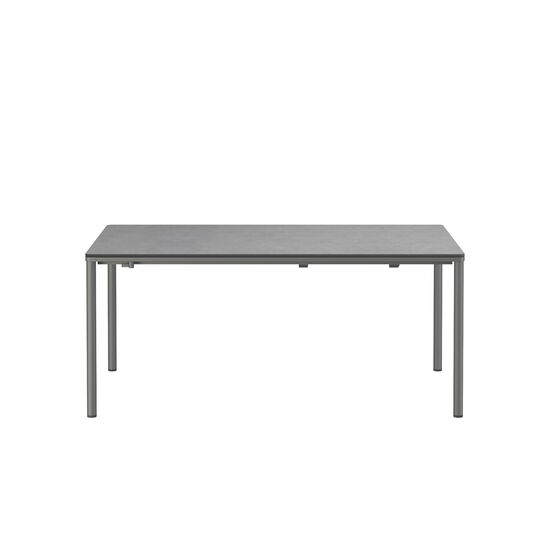 Portland Extending Table Graphite 165-225 x 90, with HPL top Shade