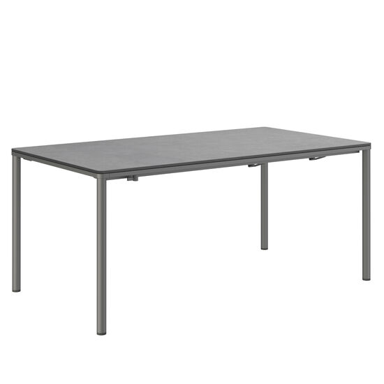 Portland Extending Table Graphite 165-225 x 90, with HPL top Shade