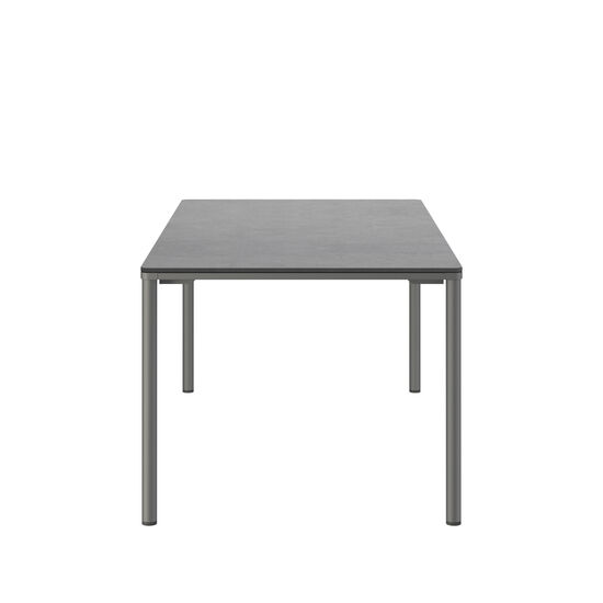Portland Extending Table Graphite 165-225 x 90, with HPL top Shade