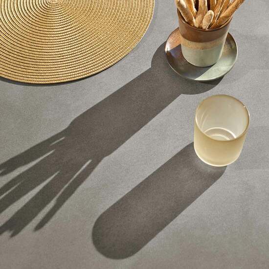 Pan Side Table Graphite 48 x 48 HPL Shade