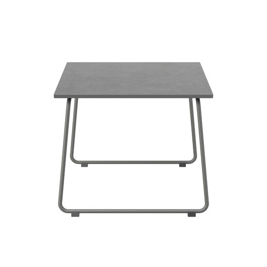 Pan Side Table Graphite 48 x 48 HPL Shade