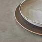 Pan Side Table Stainless Steel Ø 48, HPL Shade