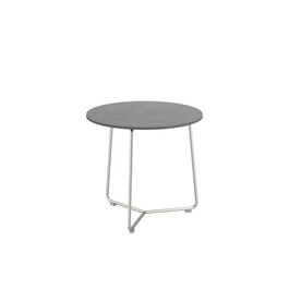 Pan Side Table Stainless Steel Ø 48, HPL Shade
