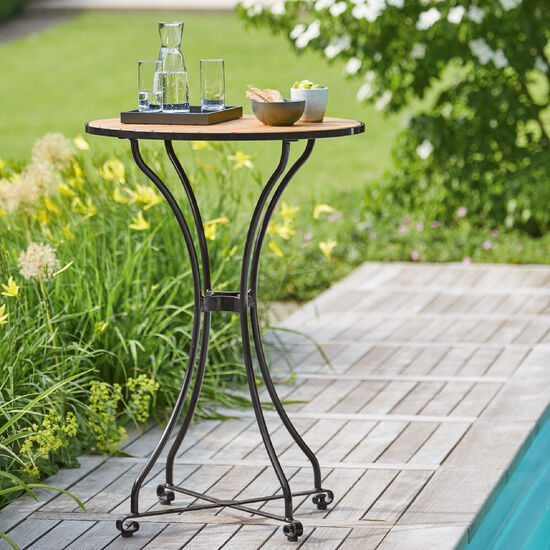 Fontenay Tall Table Ø 75, Teak