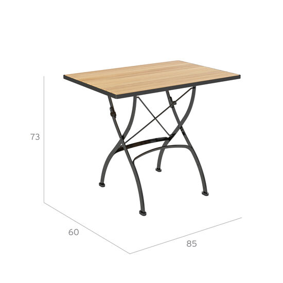 Fontenay Folding Table rectangular 85 x 60, Teak