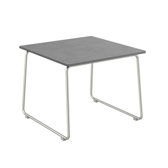 Pan Side Table Stainless Steel 48 x 48 HPL Shade