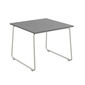Pan Side Table Stainless Steel 48 x 48 HPL Shade