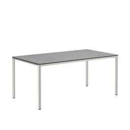 Portland Table Stainless Steel 165 x 90 with HPL top Shade