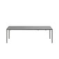 Portland Extending Table Graphite 240-300 x100 with HPL top Shade
