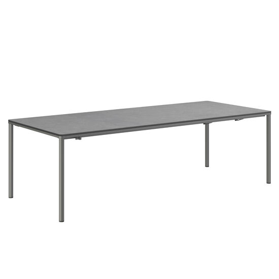 Portland Extending Table Graphite 240-300 x100 with HPL top Shade