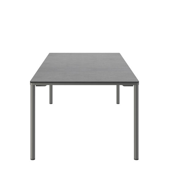 Portland Extending Table Graphite 240-300 x100 with HPL top Shade