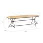 Fontenay Oval Table 260 x 100, Teak