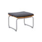 Bolero Lounge Footstool Teak