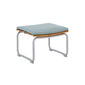 Bolero Lounge Footstool Teak