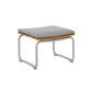 Bolero Lounge Footstool Teak