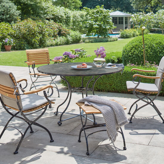 Fontenay Table Ø  120 with ceramic top