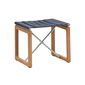 Benton Footstool Blue Smoke