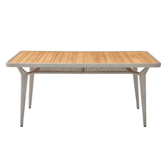 Charleston Table 165 x 90  with teak top