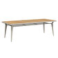 Charleston Table 240 x 100  with teak top
