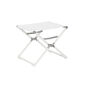 Lean Footstool White