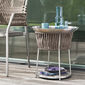 Temper Side Table Ceramic Grey-Brown
