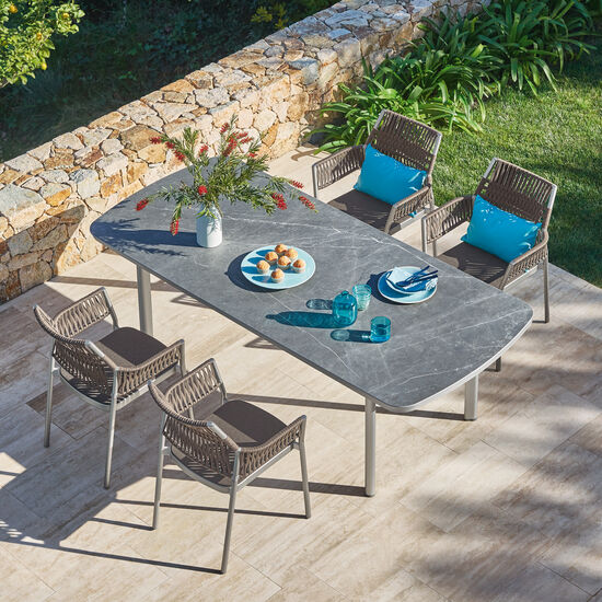 Temper Armchair Greybrown