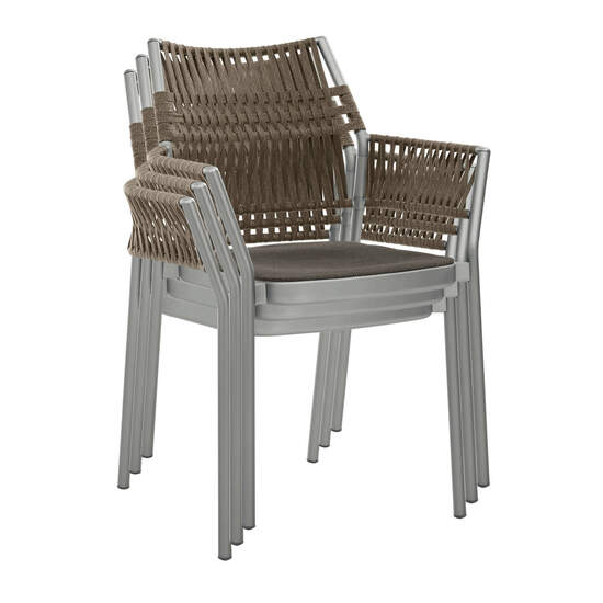 Temper Armchair Greybrown