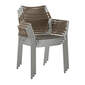 Temper Armchair Greybrown