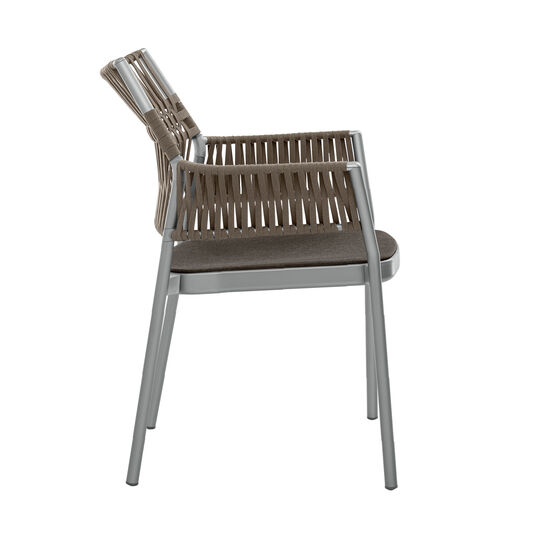 Temper Armchair Greybrown