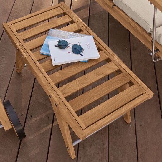 Doppia Side Table Teak