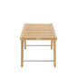 Doppia Side Table Teak