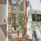 Fascino Mirror with teak frame, Vertical wide