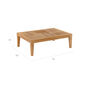 Valencia Lounge Coffee Table with teak top