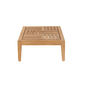 Valencia Lounge Coffee Table with teak top