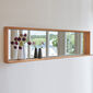 Fascino Mirror with teak frame Horizontal