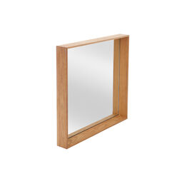 Fascino Mirror with teak frame Square