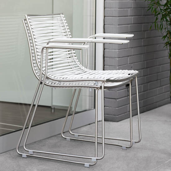 Pan Armchair White