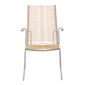 Pan High Back Chair 60, Brown
