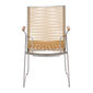 Pan High Back Chair 60, Brown