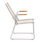 Pan High Back Chair 60, Brown