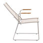 Pan High Back Chair 60, Brown