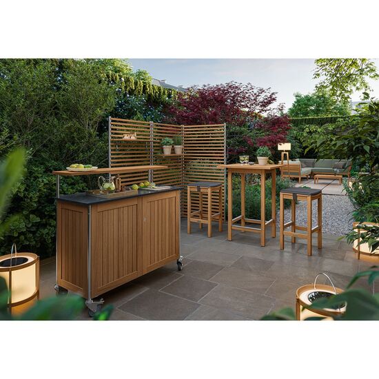 Teak Bar Stool
