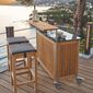 Teak Bar Stool