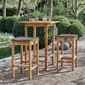 Teak Bar Stool