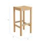 Teak Bar Stool